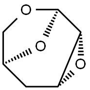 .beta.-ribo-Hexopyranose, 1,6:2,3-dianhydro-4-deoxy- 结构式