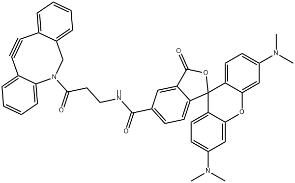 5-TAMRA-DBCO 结构式