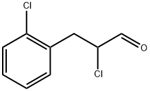 Benzenepropanal, α,2-dichloro- 结构式