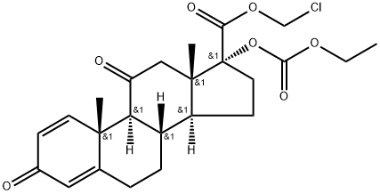 loteprednol Impurity 8 结构式