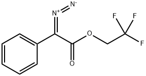 2-重氮基-2-苯基乙酸三氟乙酯 结构式