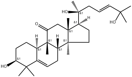 16-Desoxycucurbitacin V 结构式