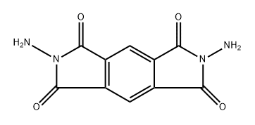 1,2,4,5-Benzenetetracarboxylic1,2:4,5-diimide,N,N'-diamino-(8CI) 结构式