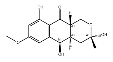 小柱孢素 A 结构式