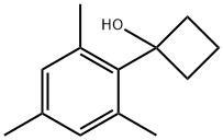 1-mesitylcyclobutanol 结构式