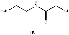 N-(2-氨基乙基)-2-氯乙酰胺盐酸盐 结构式