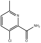 3-Chloro-6-methyl-2-pyridinecarboxamide 结构式