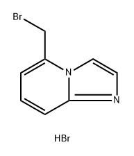 5-(溴甲基)咪唑并[1,2-A]吡啶氢溴酸盐 结构式