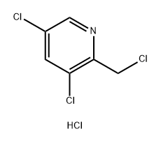 3,5-Dichloro-2-(chloromethyl)pyridine hydrochloride 结构式
