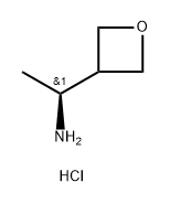 3-Oxetanemethanamine, α-methyl-, hydrochloride (1:1), (αS)- 结构式