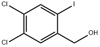 (4,5-Dichloro-2-iodophenyl)methanol 结构式