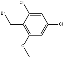 2-(Bromomethyl)-1,5-dichloro-3-methoxybenzene 结构式