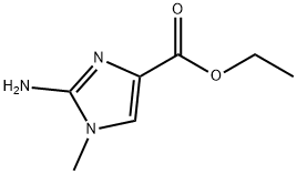 ethyl 2-amino-1-methyl-1H-imidazole-4-carboxylate 结构式