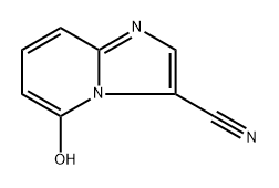 5-hydroxyimidazo[1,2-a]pyridine-3-carbonitrile 结构式