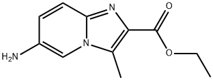 ethyl 6-amino-3-methylimidazo[1,2-a]pyridine-2-carboxylate 结构式