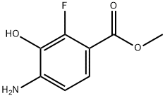 4-氨基-2-氟-3-羟基苯甲酸甲酯 结构式