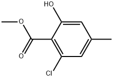 Methyl 2-chloro-6-hydroxy-4-methylbenzoate 结构式