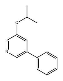 3-Isopropoxy-5-phenylpyridine 结构式