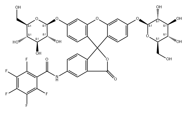 化合物 PFB-FDGLU 结构式