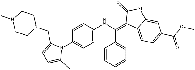 化合物 MULTI-KINASE-IN-2 结构式