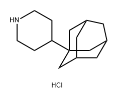 4-(金刚烷-1-基)哌啶盐酸盐 结构式