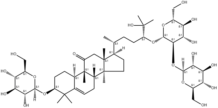 11-O-罗汉果苷 IIIE 结构式
