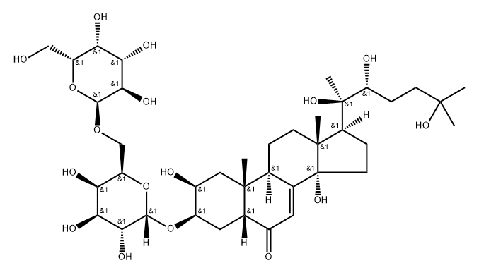 ECDYSTEROSIDE 结构式