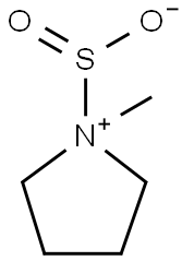 二氧化硫1-甲基吡咯烷加合物 结构式