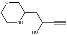 3-Morpholineethanol, α-ethynyl- 结构式