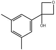 3-(3,5-dimethylphenyl)oxetan-3-ol 结构式