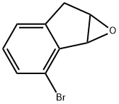 5-bromo-1a,6a-dihydro-6H-indeno[1,2-b]oxirene 结构式