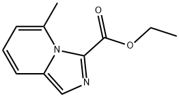 5-甲基咪唑并[1,5-A]吡啶-3-甲酸乙酯 结构式