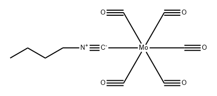 Molybdenum, (butylisocyanide)pentacarbonyl- (8CI) 结构式