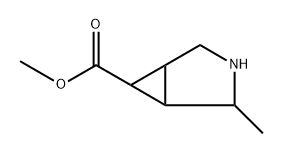 methyl 2-methyl-3-azabicyclo[3.1.0]hexane-6-carboxylate 结构式