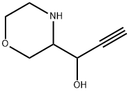 3-Morpholinemethanol, α-ethynyl- 结构式