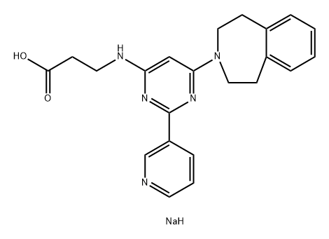 GSK-J2 (sodium salt) 结构式
