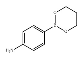 4-(1,3,2-Dioxaborinan-2-yl)aniline 结构式