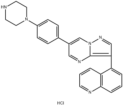 LDN 212854 trihydrochloride 结构式