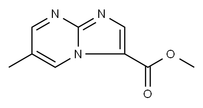 methyl 6-methylimidazo[1,2-a]pyrimidine-3-carboxylate 结构式