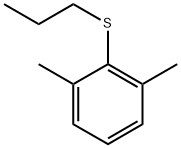 (2,6-dimethylphenyl)(propyl)sulfane 结构式