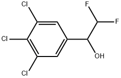 3,4,5-Trichloro-α-(difluoromethyl)benzenemethanol 结构式