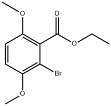 ethyl 2-bromo-3,6-dimethoxybenzoate 结构式