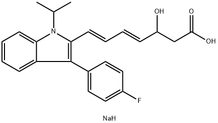 氟伐他汀EP杂质F 结构式