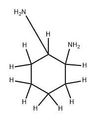 1,2-Cyclohexane-d10-diamine (cis/trans mixture) 结构式