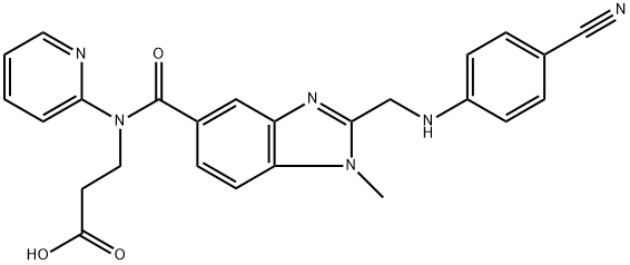 达比加群酸氰类似物 结构式