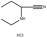 2-(乙氨基)丁腈盐酸盐 结构式
