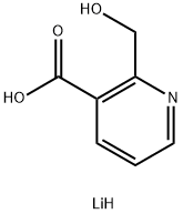 2-(羟甲基)烟酸(锂) 结构式