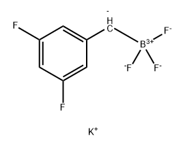 potassium (3,5-difluorobenzyl)trifluoroborate 结构式