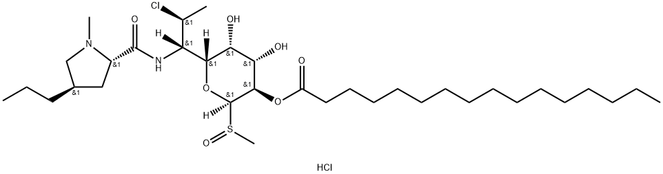 Clindamycin Palmitate Sulfoxide Hydrochloride 结构式