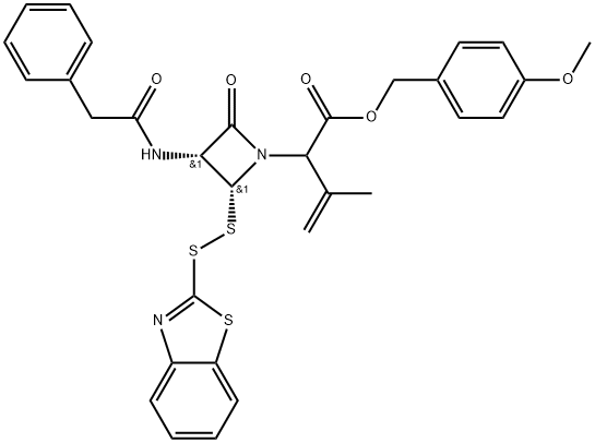 头孢噻肟杂质68 结构式